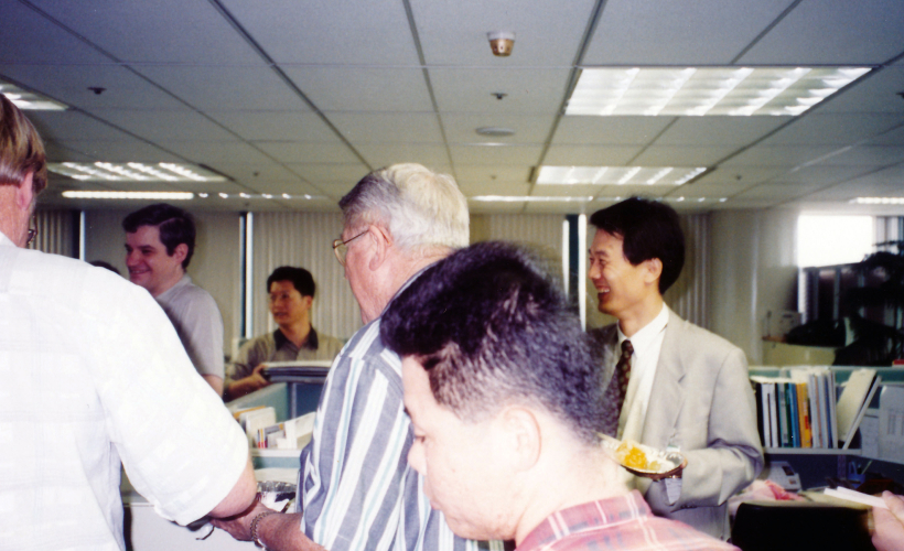1995년 9월 23일 첫 사무실 입주 파티 2